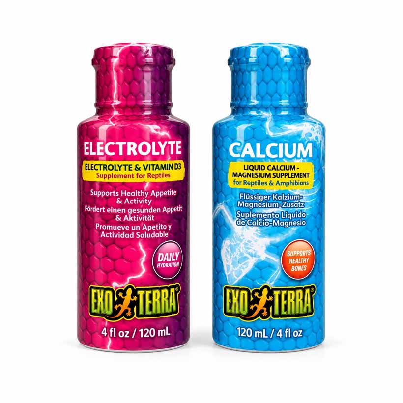 Exo Terra Liquid – Calcium & Elektrolyte